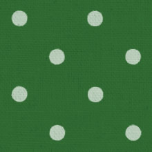 大きい水玉模様の模様の壁紙／緑×白