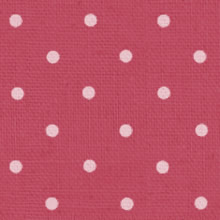 水玉模様の模様の壁紙／ピンク×白
