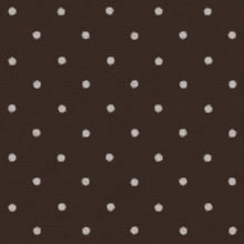 小さめの水玉模様の模様の壁紙／チョコレート色×白