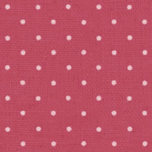 小さめの水玉模様の模様の壁紙／ピンク×白