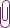 小さいクリップのアイコン 紫