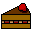 チョコレートケーキのアイコン