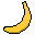 バナナのアイコン