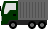 トラックのアイコン/緑